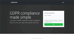 Desktop Screenshot of legiscope.com